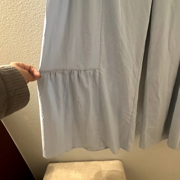 Halara Women's Breezeful High Waisted Shirred Tie Front Wide Leg Pants Large NWT - Picture 13 of 13